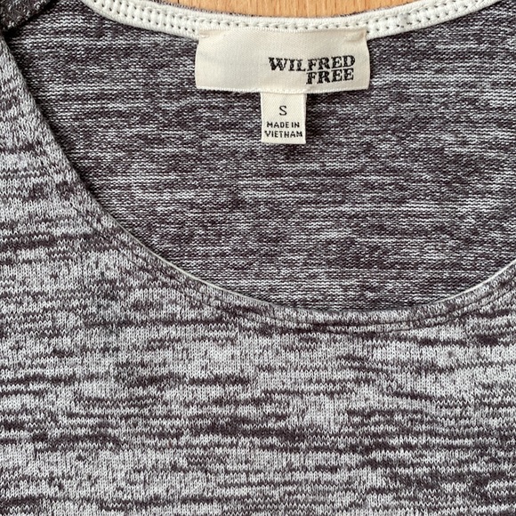 [S] Wilfred Free Ornella Racer Back Tank Top | Gray - Picture 3 of 4